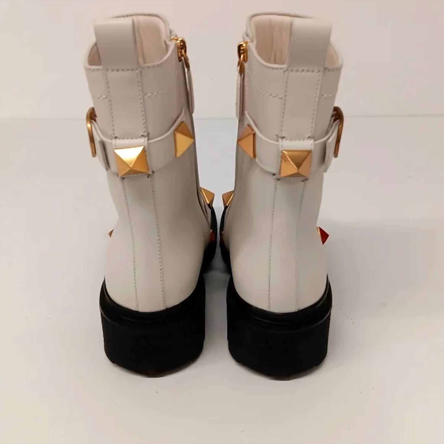 Valentino Garavani - Women's Roman Stud Combat Boots