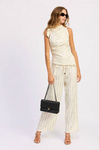 En Saison - Rebekah Tie Belt Trouser