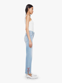 Mother - Rambler Zip Slice Hover Fray Jean