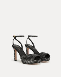 Veronica Beard - Women's Brianne Crystal Platform Sandal