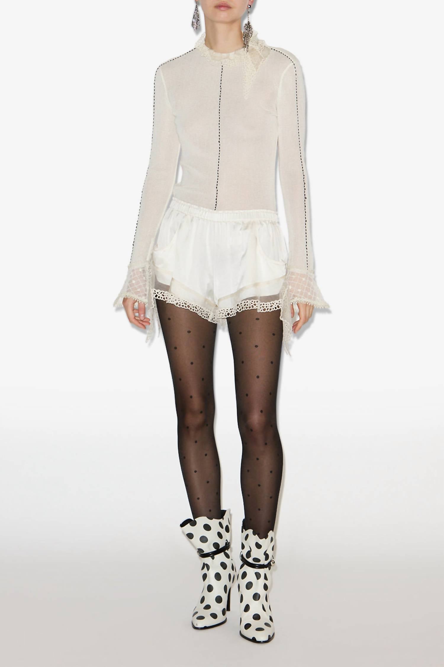 Isabel Marant - Women's Frilly Shorts