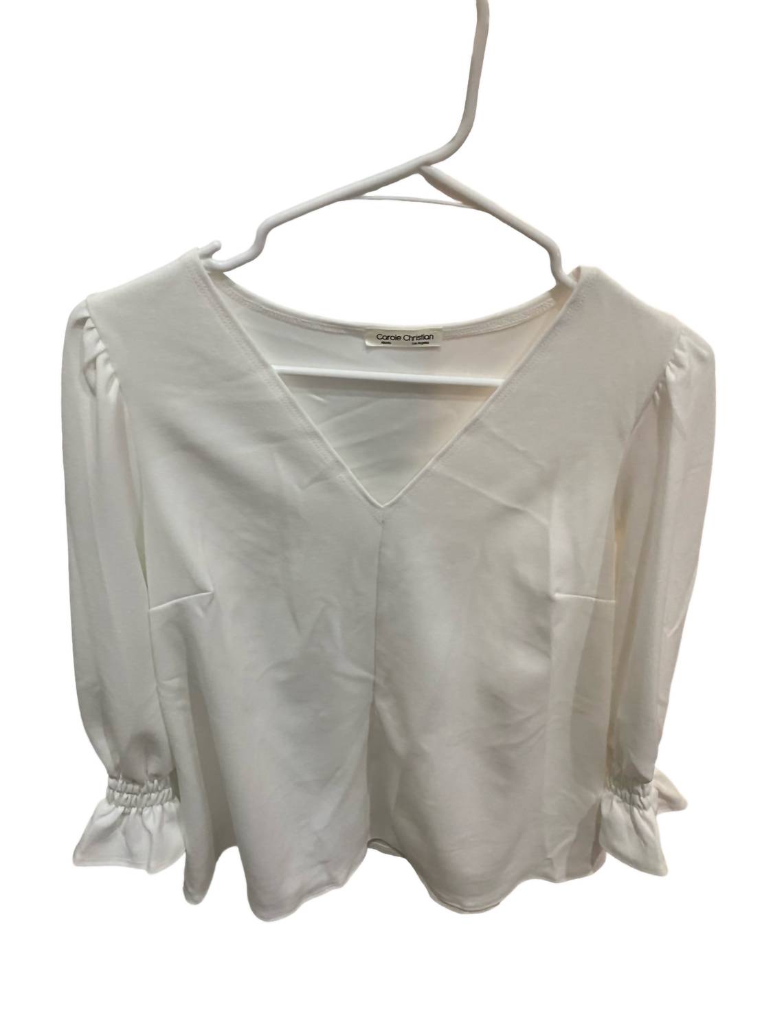 Carole Christian - Women's Smocked Sleeve Top