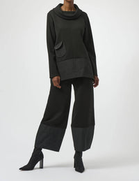 Joseph Ribkoff - Scuba Jersey and Memory Trapeze Tunic