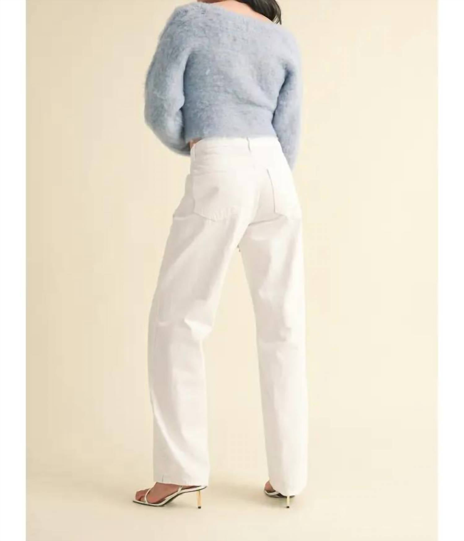 Just Black Denim - Relaxed Straight Jeans