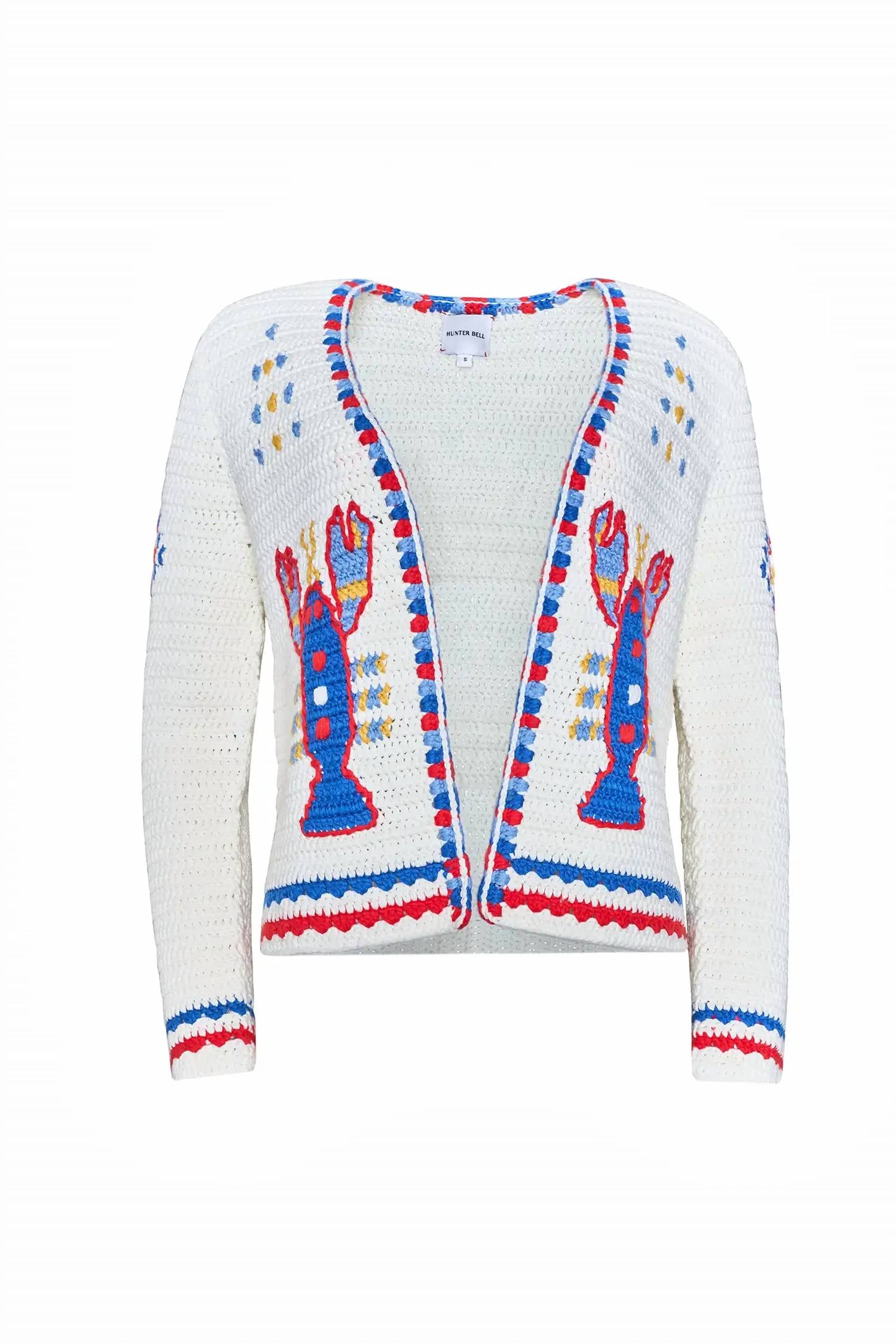 Hunter Bell - Callen Crocheted Cardigan