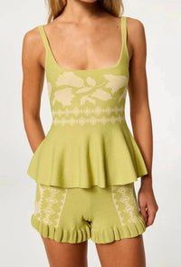 Misa Los Angeles - Miley Floral Knit Top