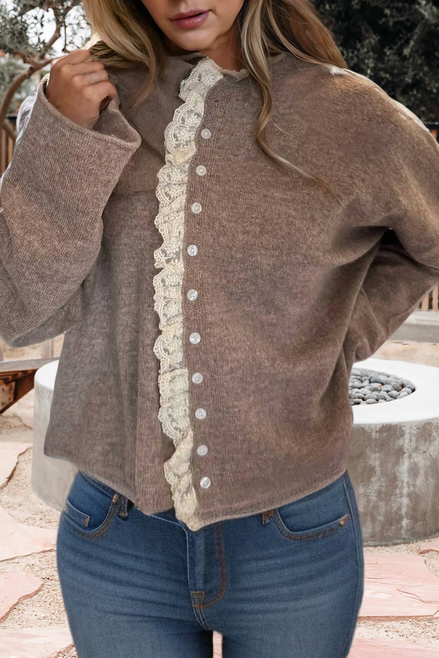 66Disco - A Touch Of Lace Cardigan