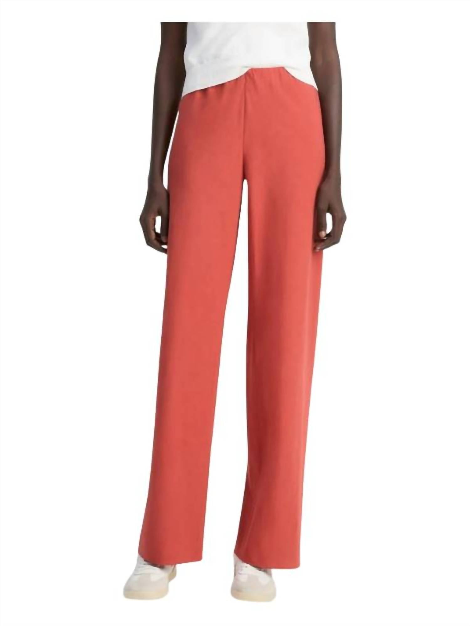 Vince - Cotton-Blend High-Waist Bias Pant