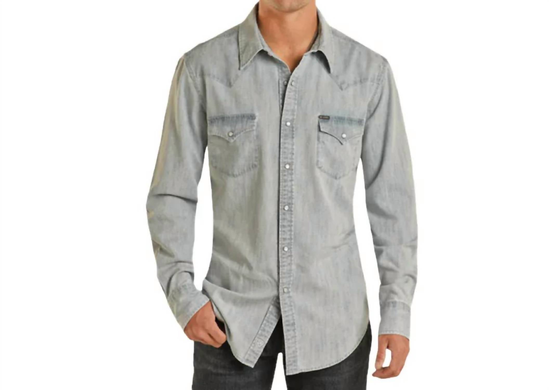 Panhandle - Men's Light Denim Shirt