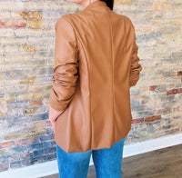 Papillon - Millie Faux Leather Blazer