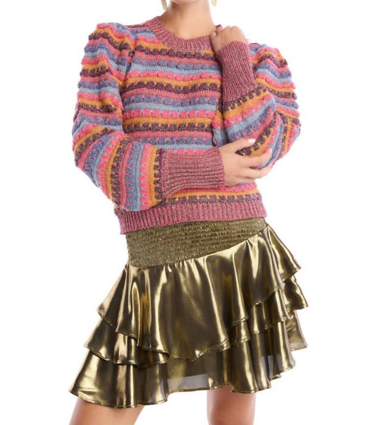 Metallic Adelle Sweater