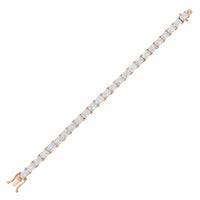 Diana M Jewels - Women's Radiant Lab-Grown Diamond Bracelet (48.00 Ct) - Signature