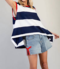 Ee:Some - Shark Bite Hem Tank