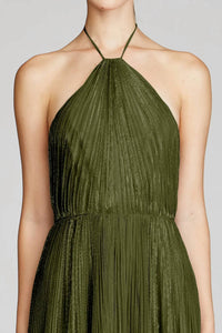 Halston Heritage - Marisol Lurex Gown