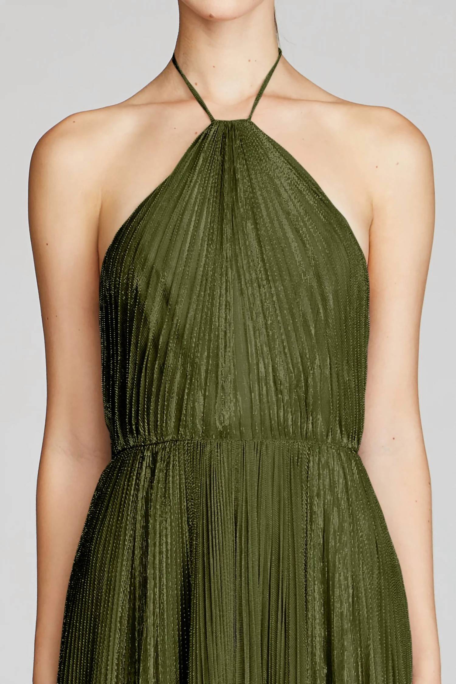Halston Heritage - Marisol Lurex Gown