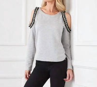 Karen Kane - Lyra Embellished Sweatshirt