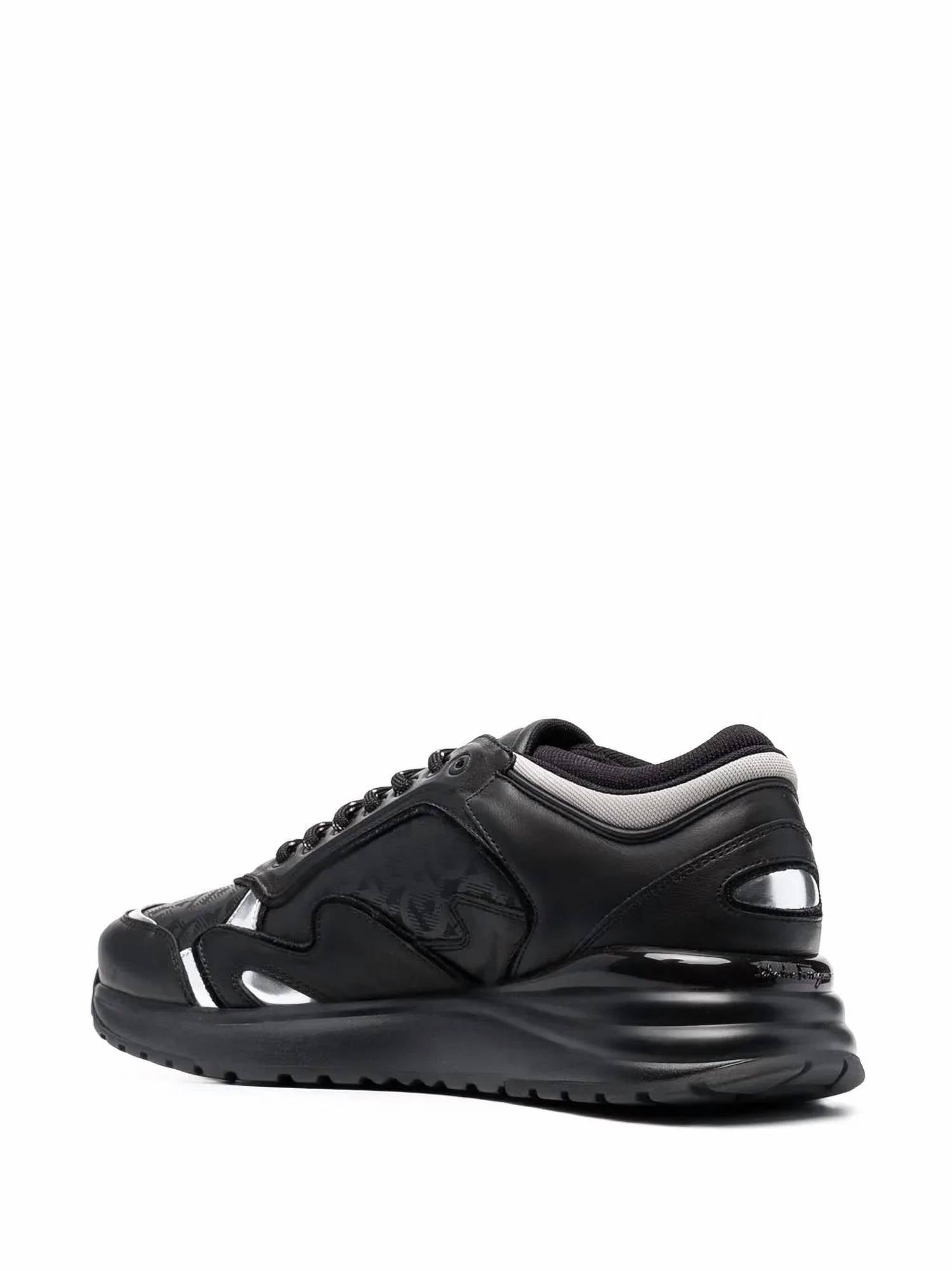 Salvatore Ferragamo - Men's Gancini Rainbow Low-top Sneakers
