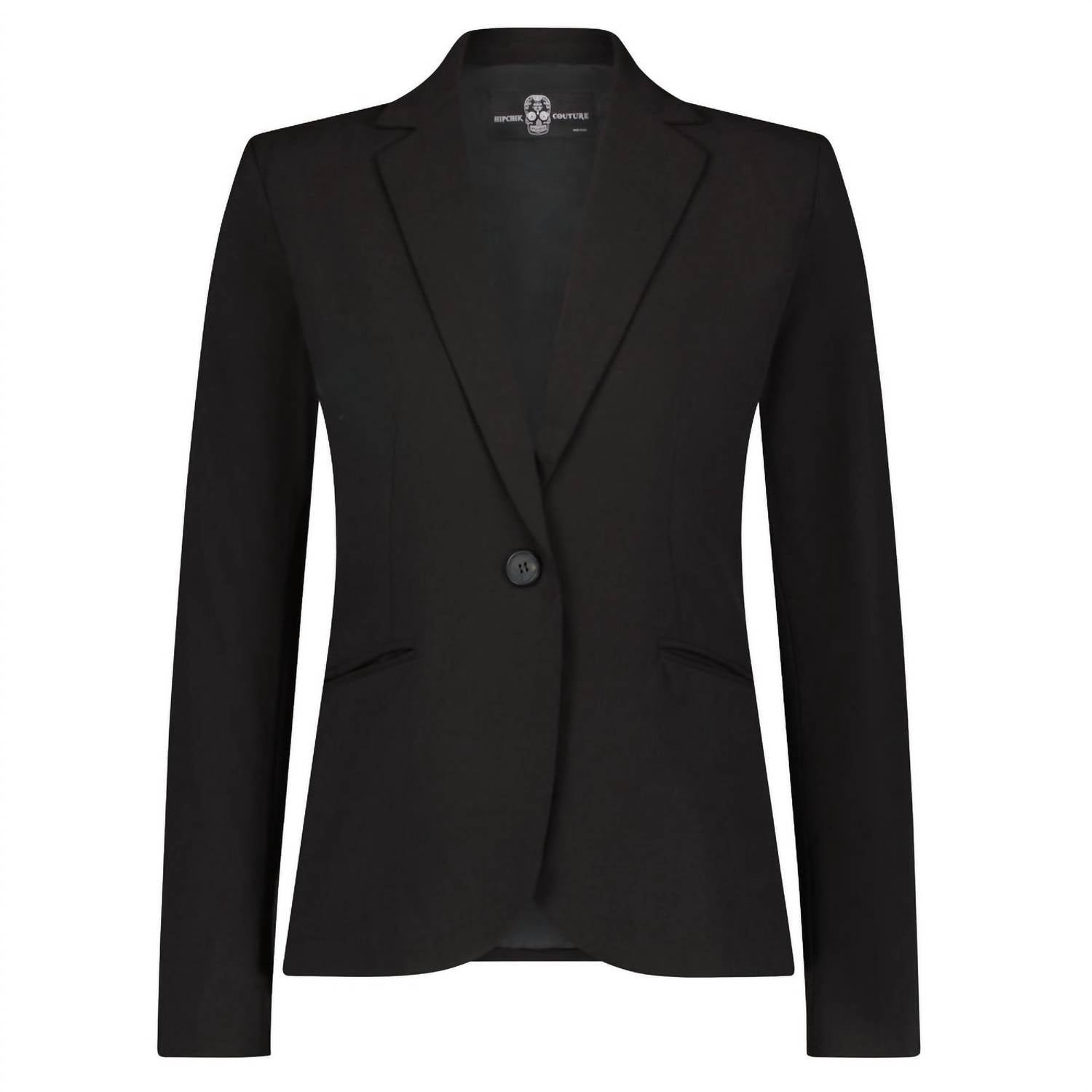 Hipchik - Women's Crystal Lightening Bolt Blazer
