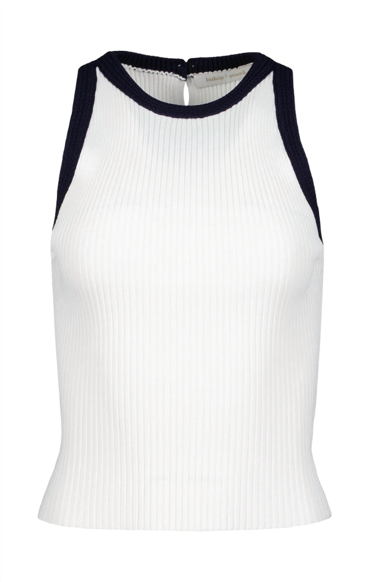 Bishop + Young - Candace Ribbed Sweater Tank Top