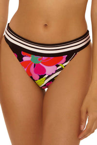 Trina Turk - Bougainvillea Banded Hipster Bikini Bottom