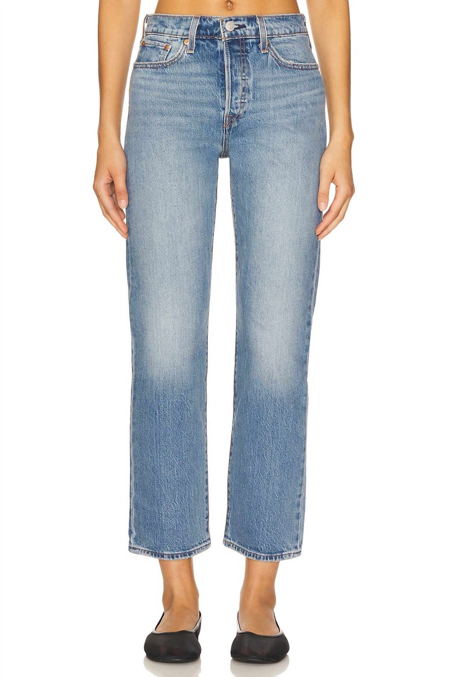 LEVI'S Wedgie Straight Jeans in invest access - women's jeans