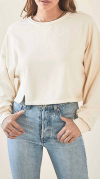 Project Social T - Dixon Seamed Crew Neck Sweatshirt