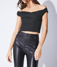 Rta - Jewel Off Shoulder Sweatshirt