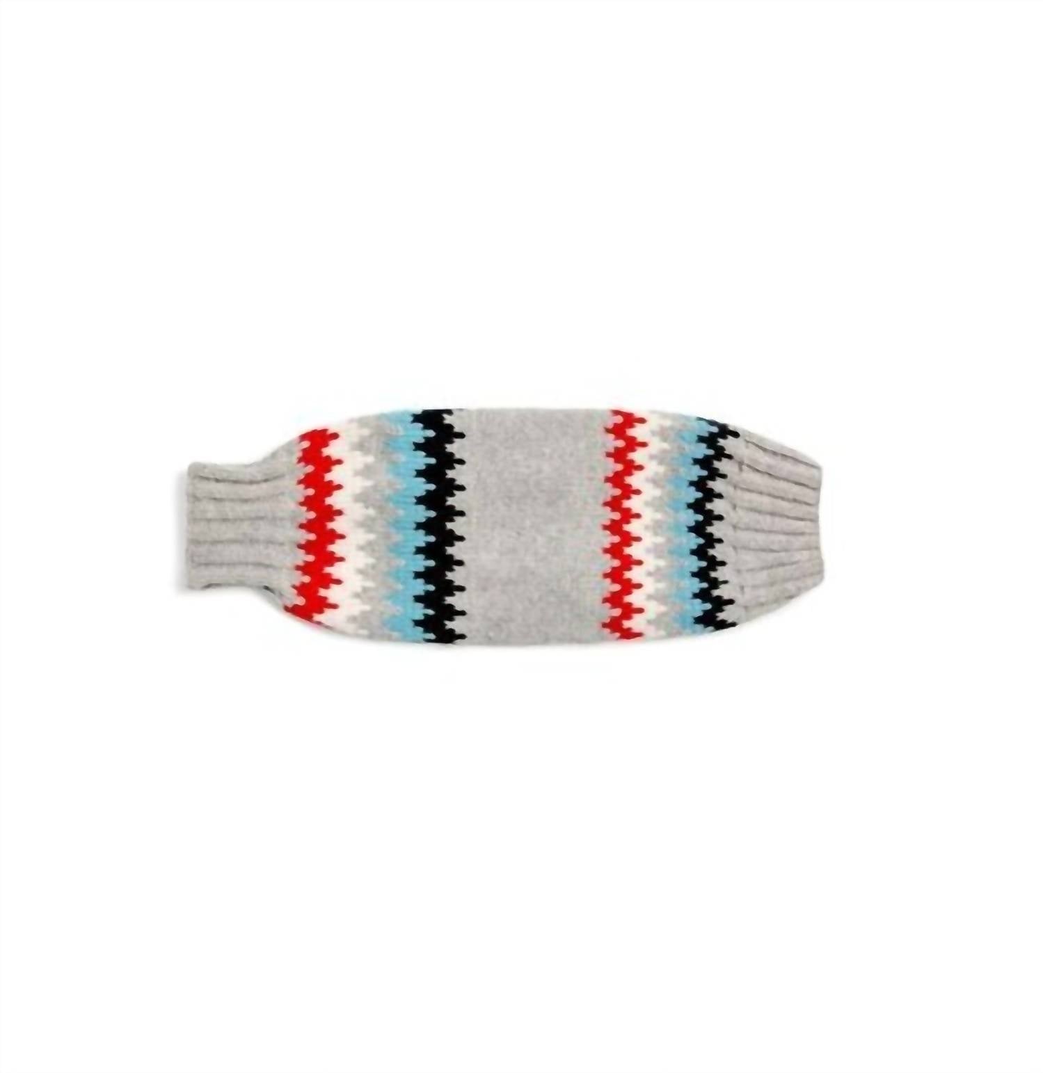 Chilly Dogs - Chevron Dog Sweater
