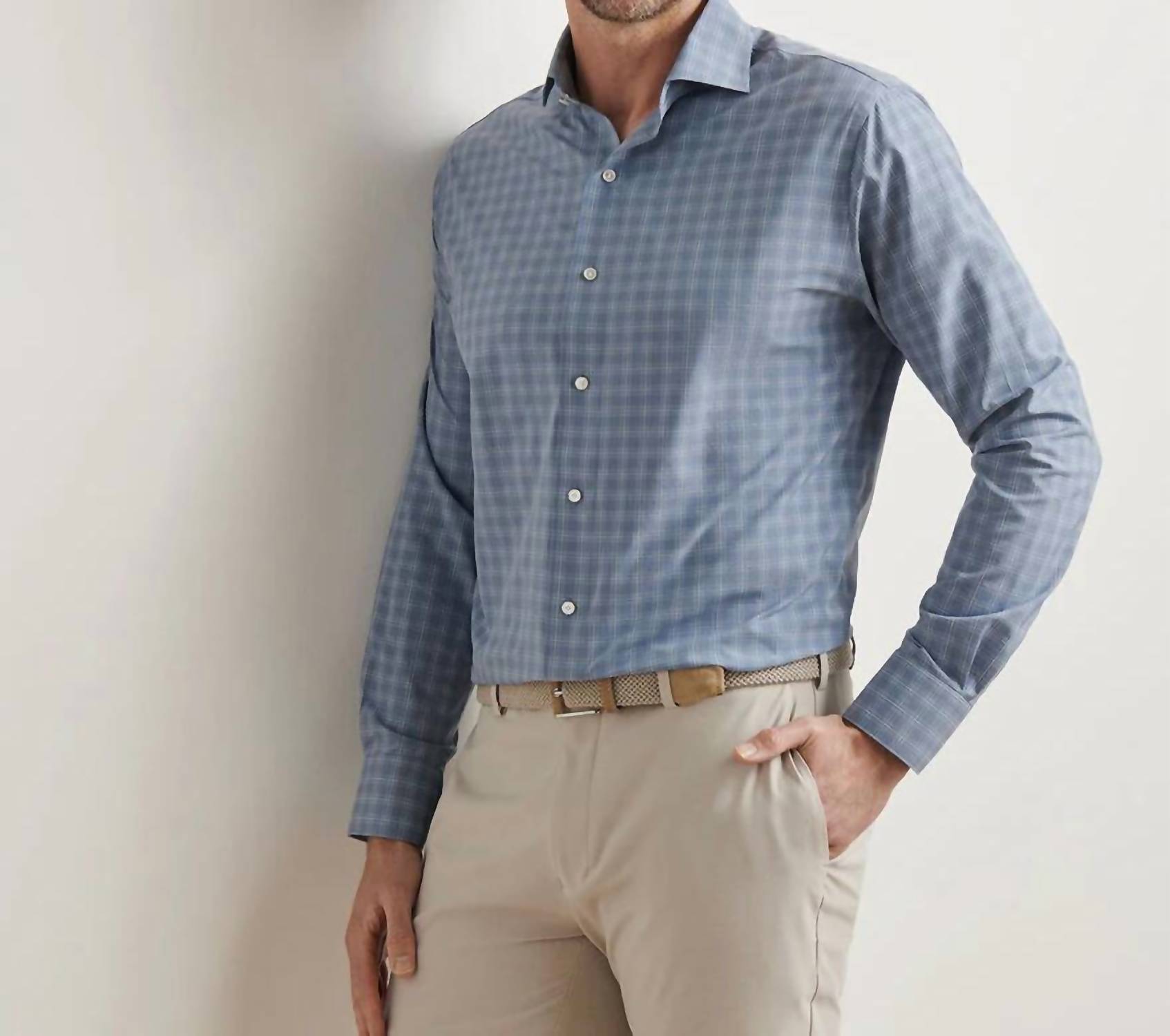 Peter Millar - Reese Performance Poplin Sport Shirt