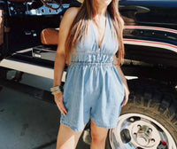 Needii - Lake Day Denim Romper