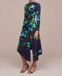 Amur - Milani Printed Midi Dress