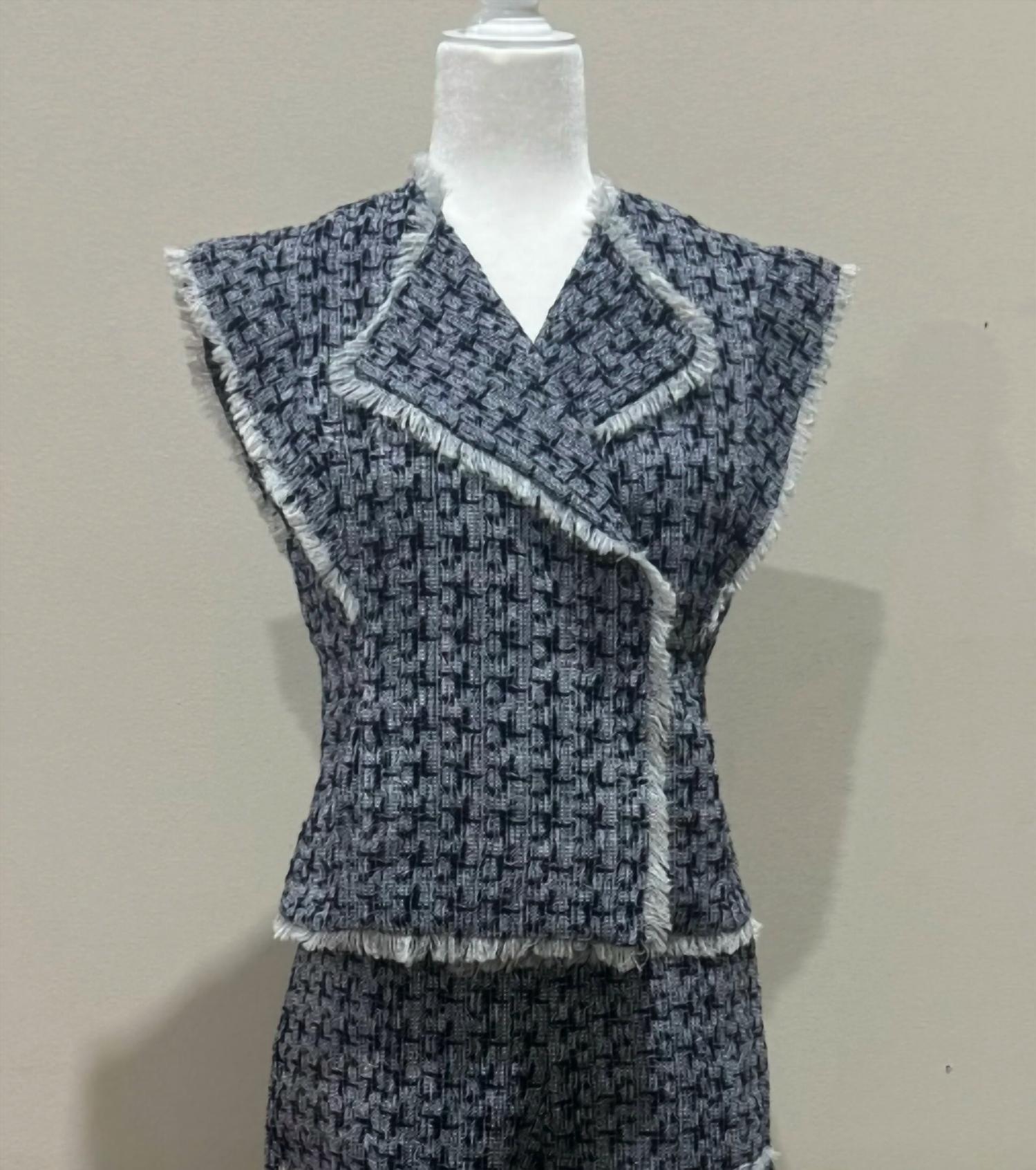 Sage The Label - Frayed Edge Vest