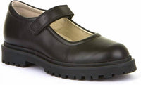 Froddo Girl's G3140114 School Shoes in black - kids' shoe - detail view