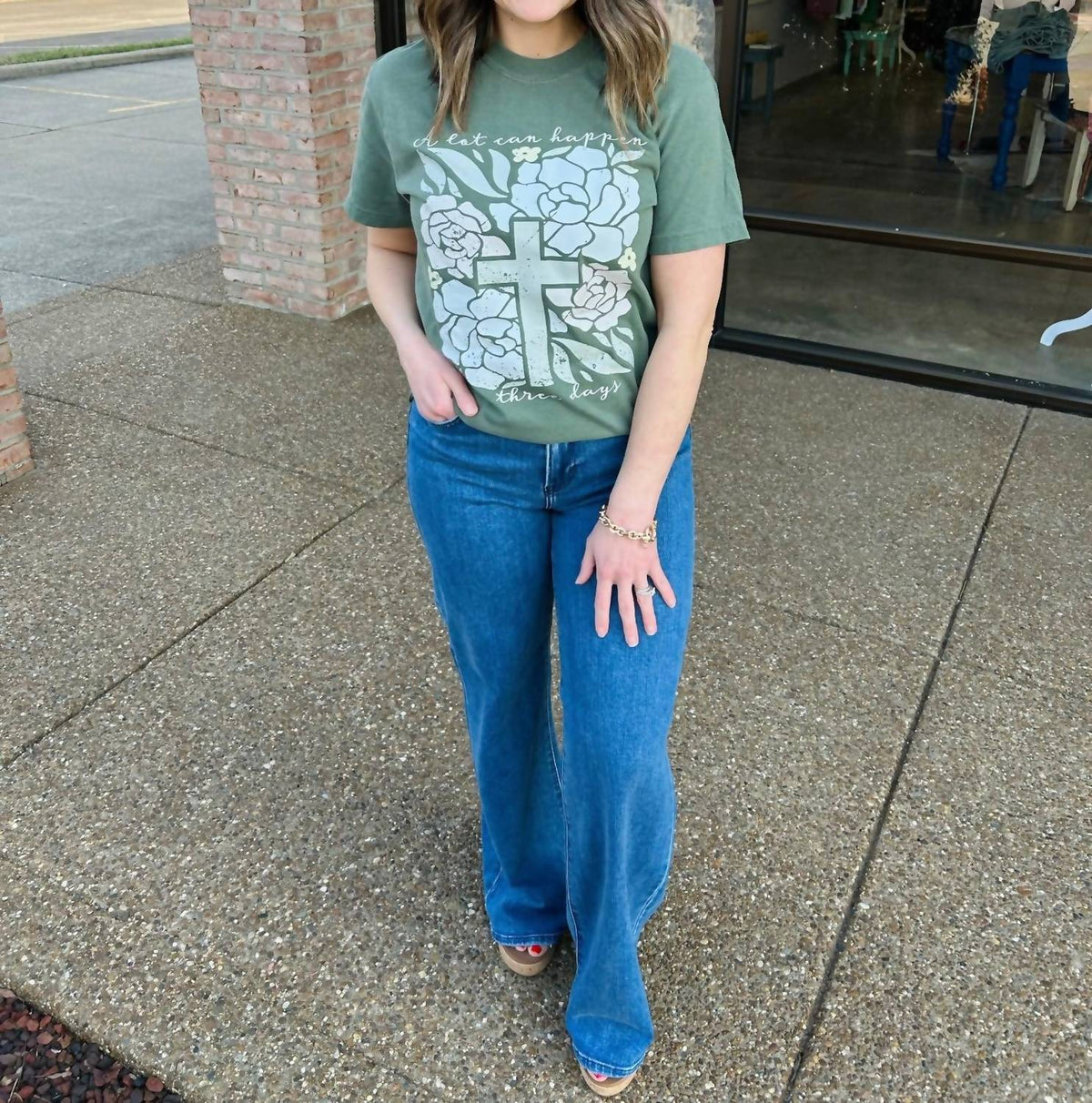 Scripted Pearl - A Lot Can Happen In Three Days Short Sleeve Tee