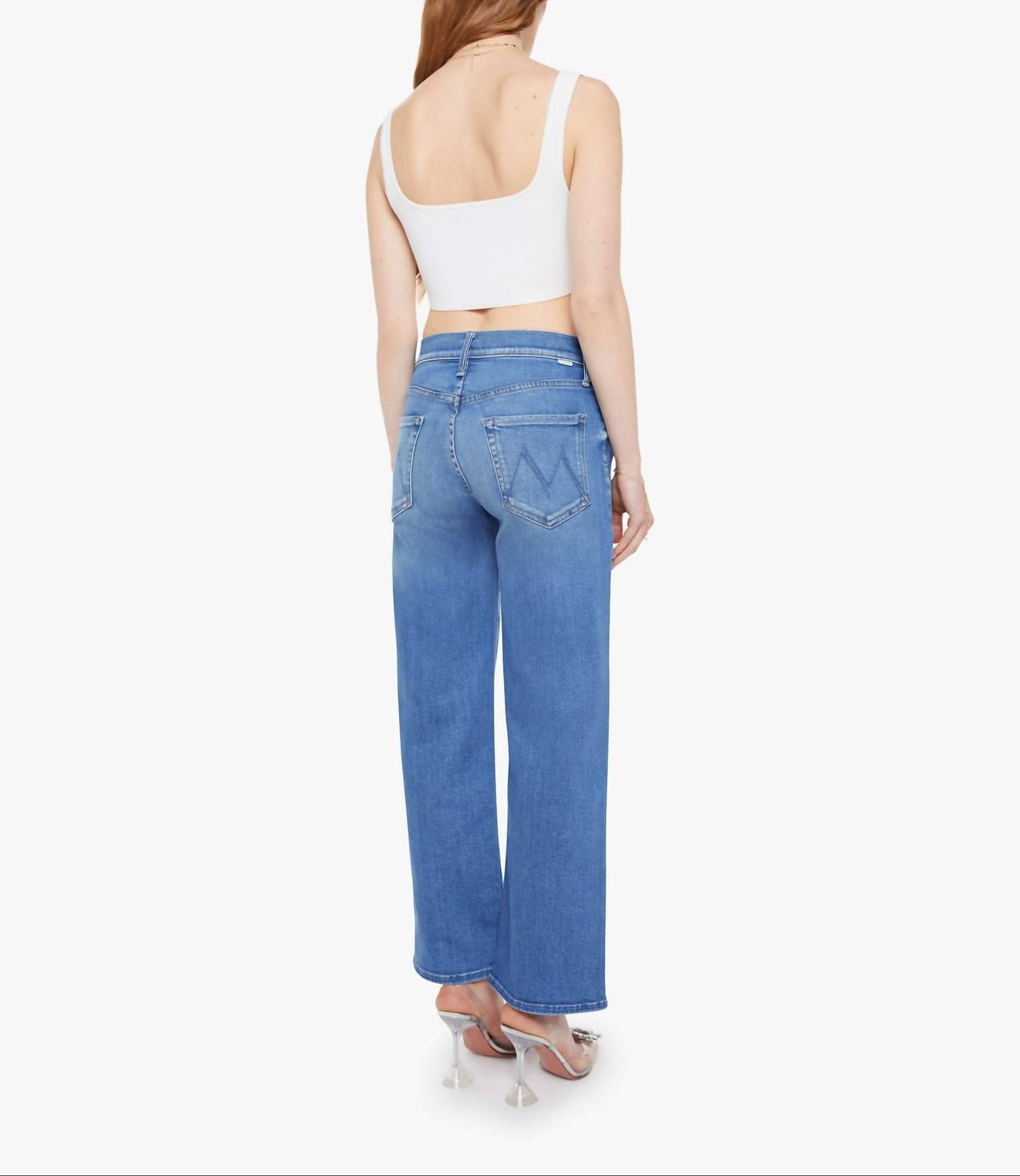 Mother - Mid Rise Rambler Zip Ankle Jeans