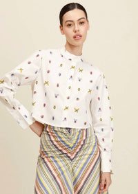 Project Adamo - Tena Cropped Boxy Shirt