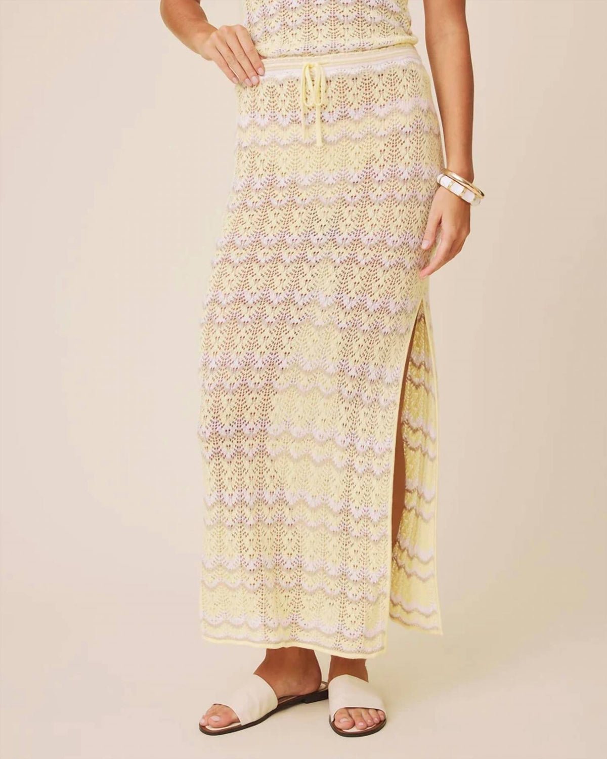 Splendid - Eleni Stripe Sweater Skirt