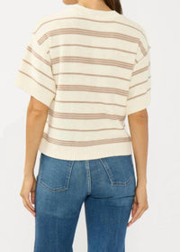 Lovestitch - Stripe Henley Top