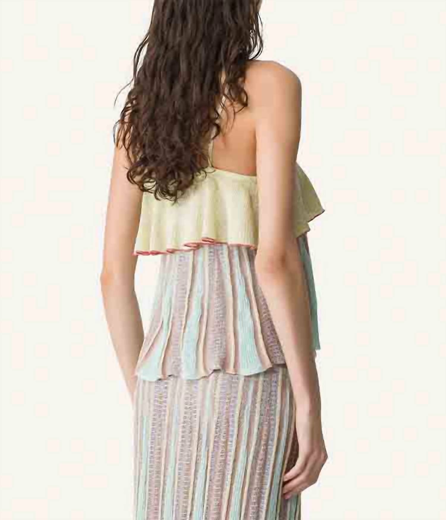 Forte Forte - “les Folies” Jacquard Ruffle Top