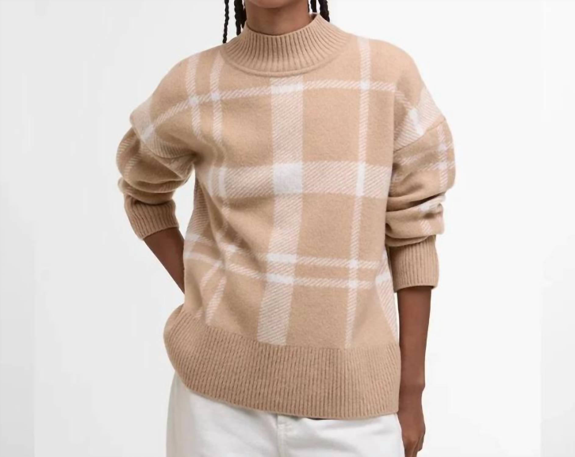 Barbour - Harriet Tartan High-Neck Jumper