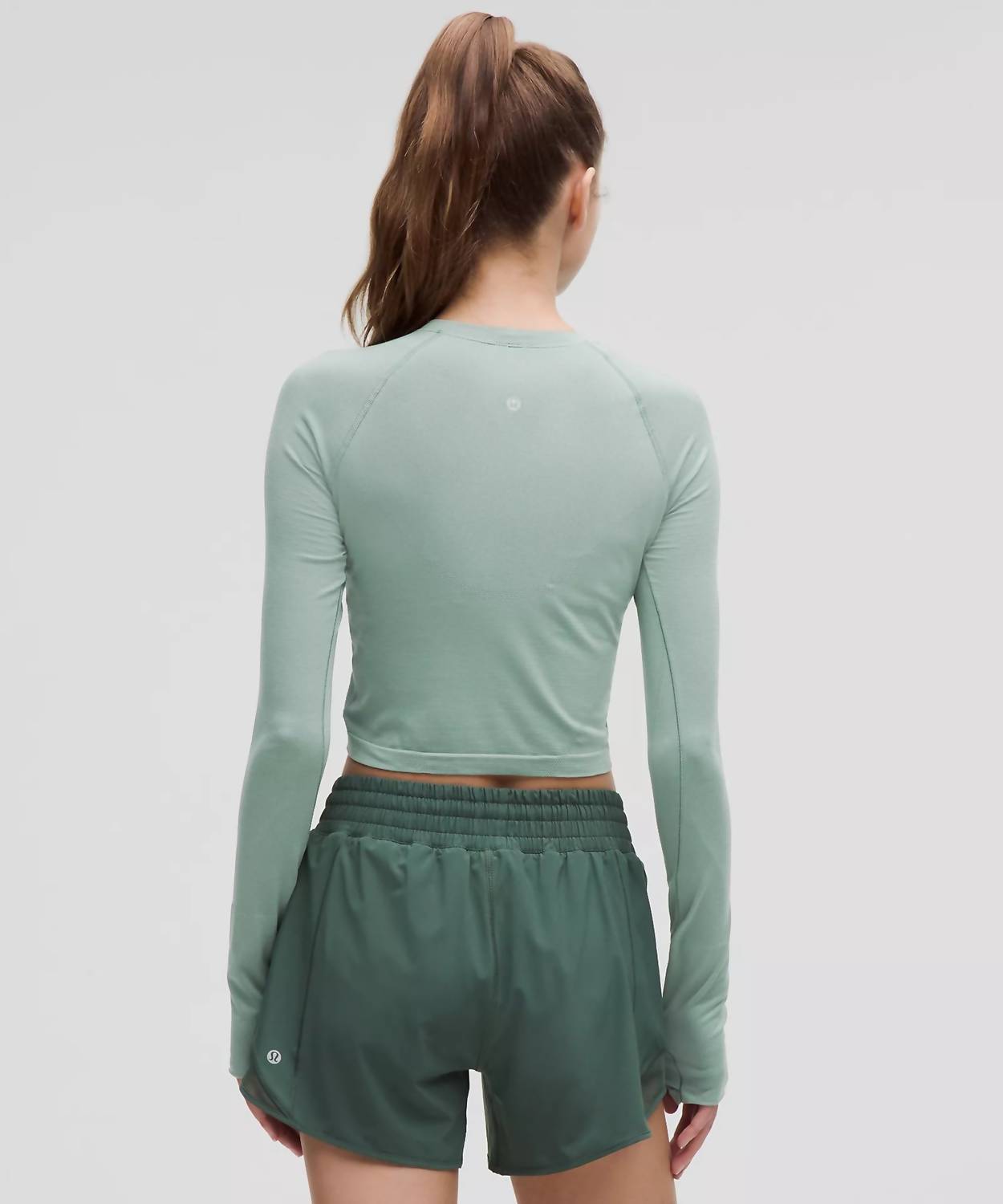 Lululemon - Swiftly Tech Cropped Long Sleeve 2.0 Tee
