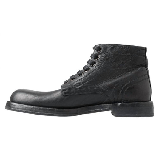 Dolce & Gabbana - Men's Leather Lace-up Boots