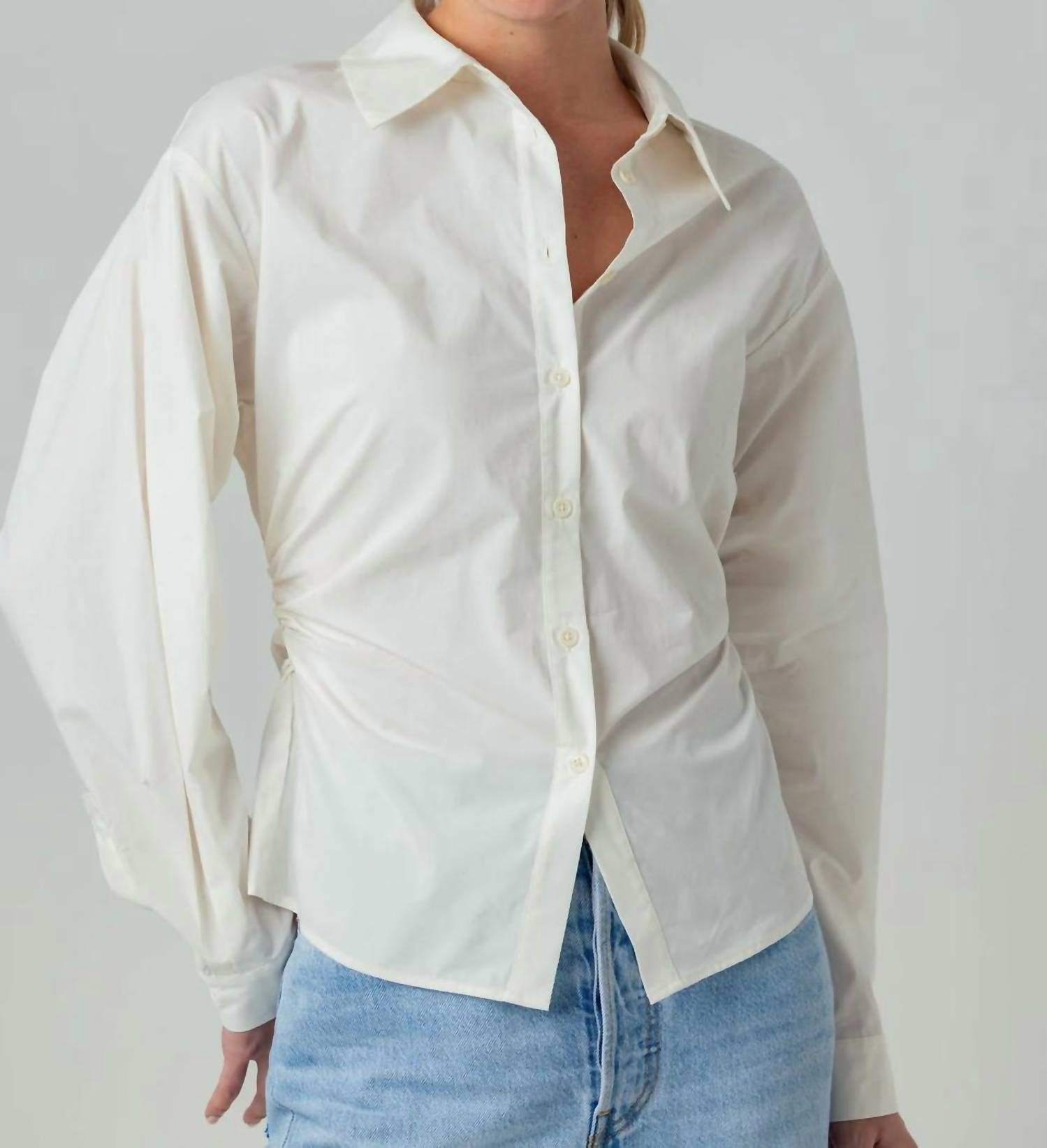 Sundays - Zariah Poplin Button Down Shirt