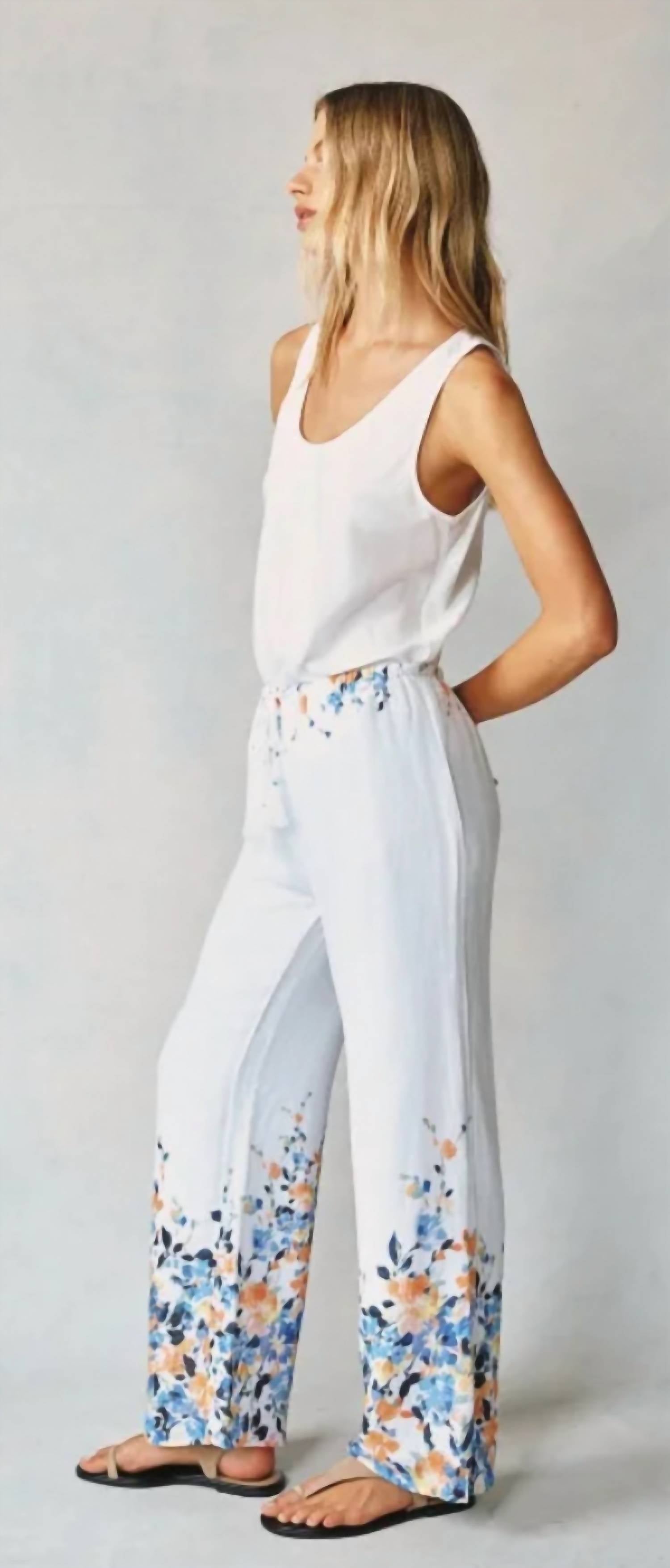 Bella Dahl - Wide Leg Pant With Drawcord