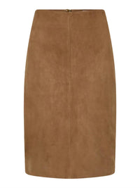 St. Agni - Suede Pencil Skirt