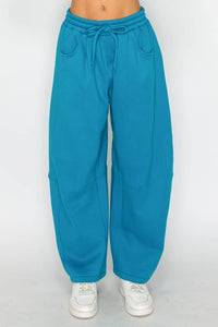 Knit Riot - Harbor Barrel Leg Sweatpants