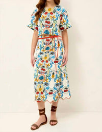 Marie Oliver - Drew Button Back Top