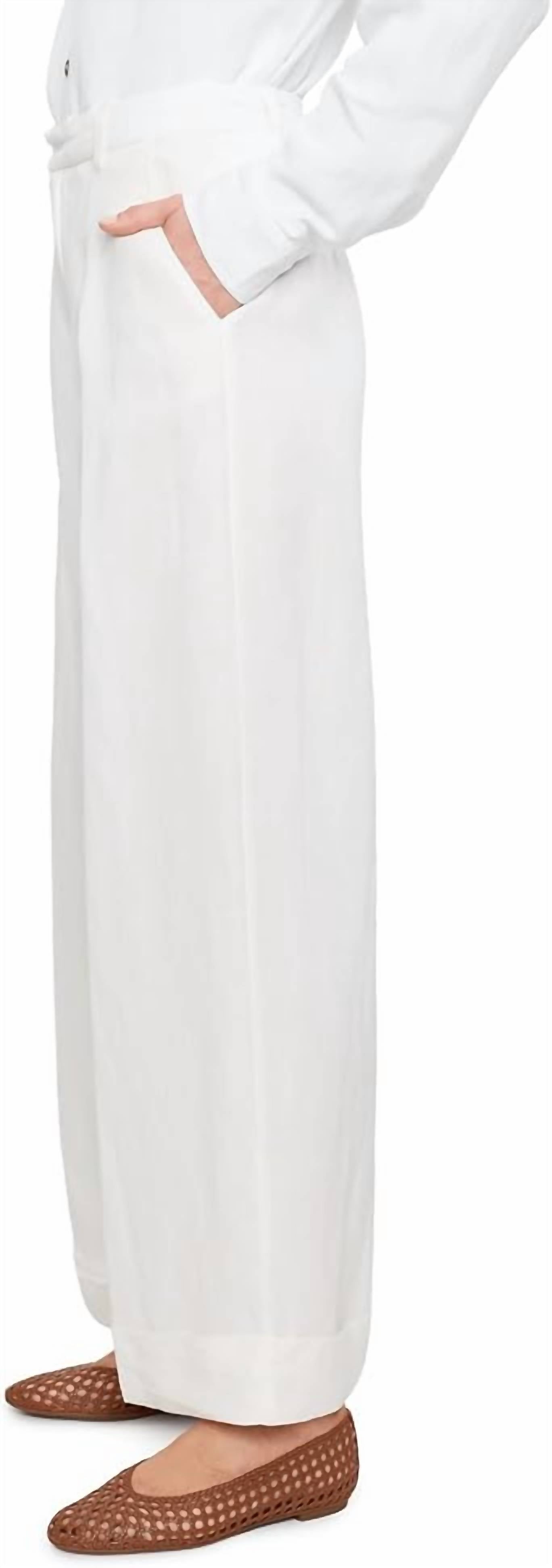 Sanctuary - Terrace Linen Wid Eleg Pants