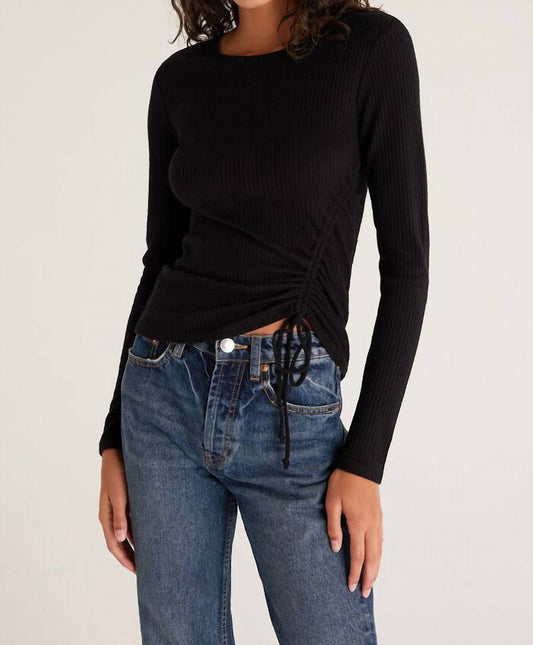 Z Supply - Damali Shirred Rib Top