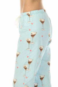 Pj Salvage - Espresso Martini Flannel Pajama Set
